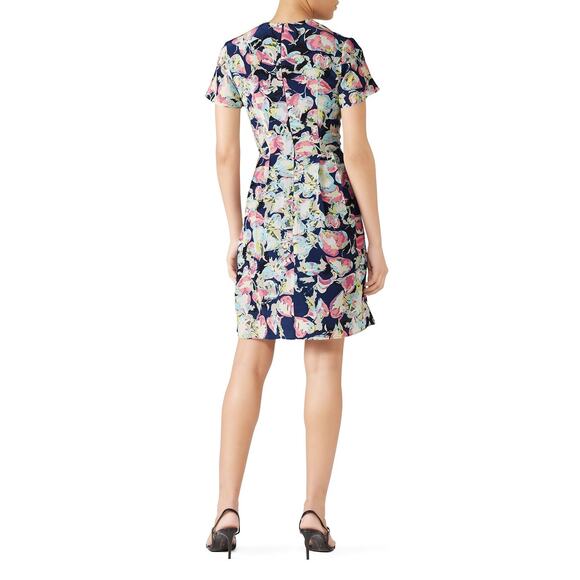 Slate and Willow Mixed Floral Printed Dress - Picture 2 of 9